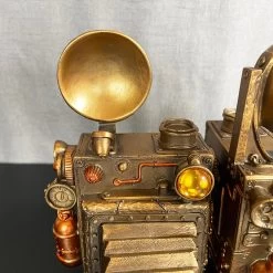 Darthome Limited Camera Steampunk Bookends Set -Décor Dreams Shop IMG E0961