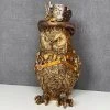 Darthome Limited Gold Cogsmith Owl Steampunk Ornament