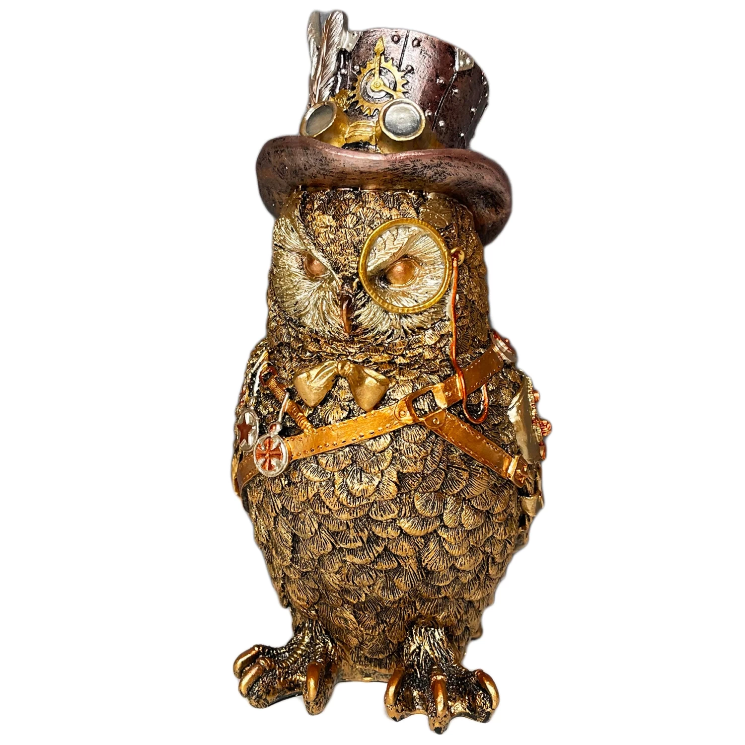 Darthome Limited Gold Cogsmith Owl Steampunk Ornament 10 Darthome Limited Gold Cogsmith Owl Steampunk Ornament - Image 8