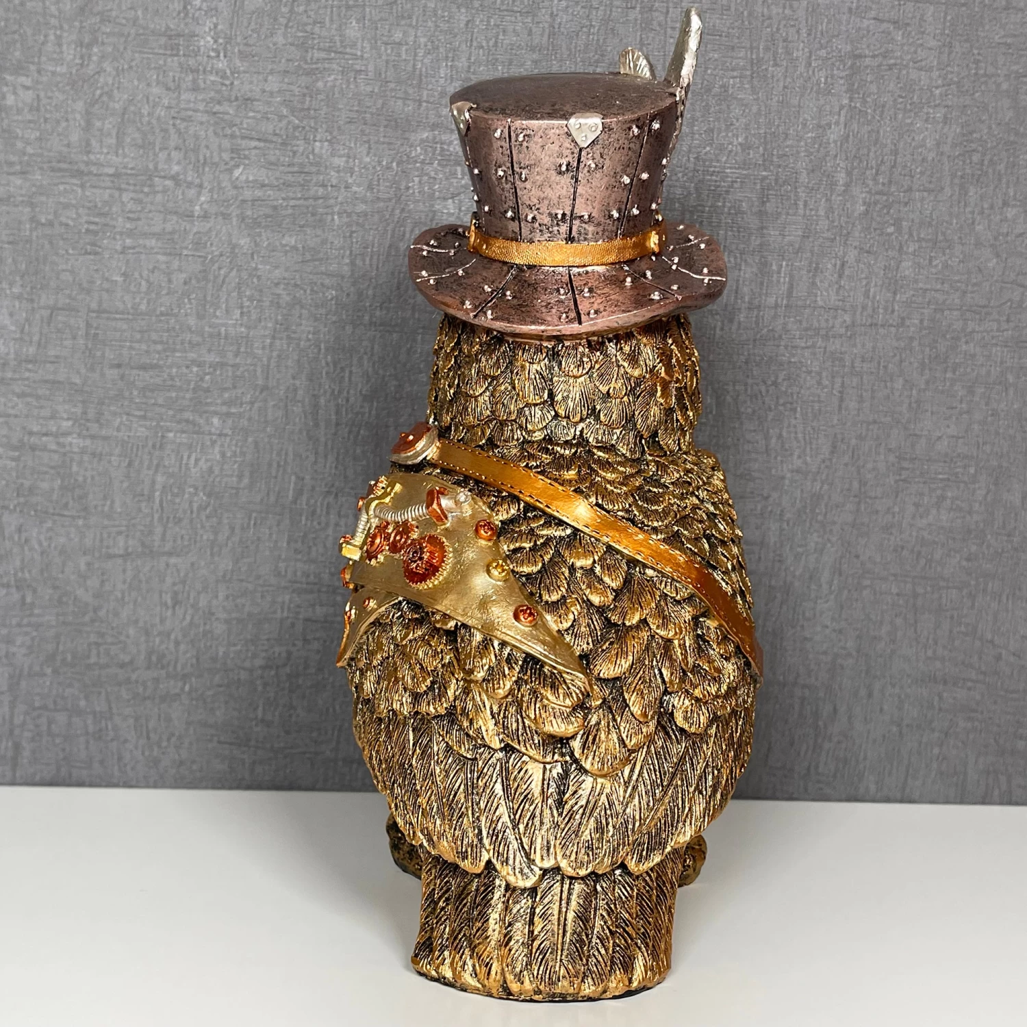 Darthome Limited Gold Cogsmith Owl Steampunk Ornament 9 Darthome Limited Gold Cogsmith Owl Steampunk Ornament - Image 7