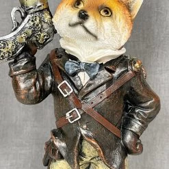 Darthome Limited Steampunk Gentleman Fox Ornament -Décor Dreams Shop IMG E1030