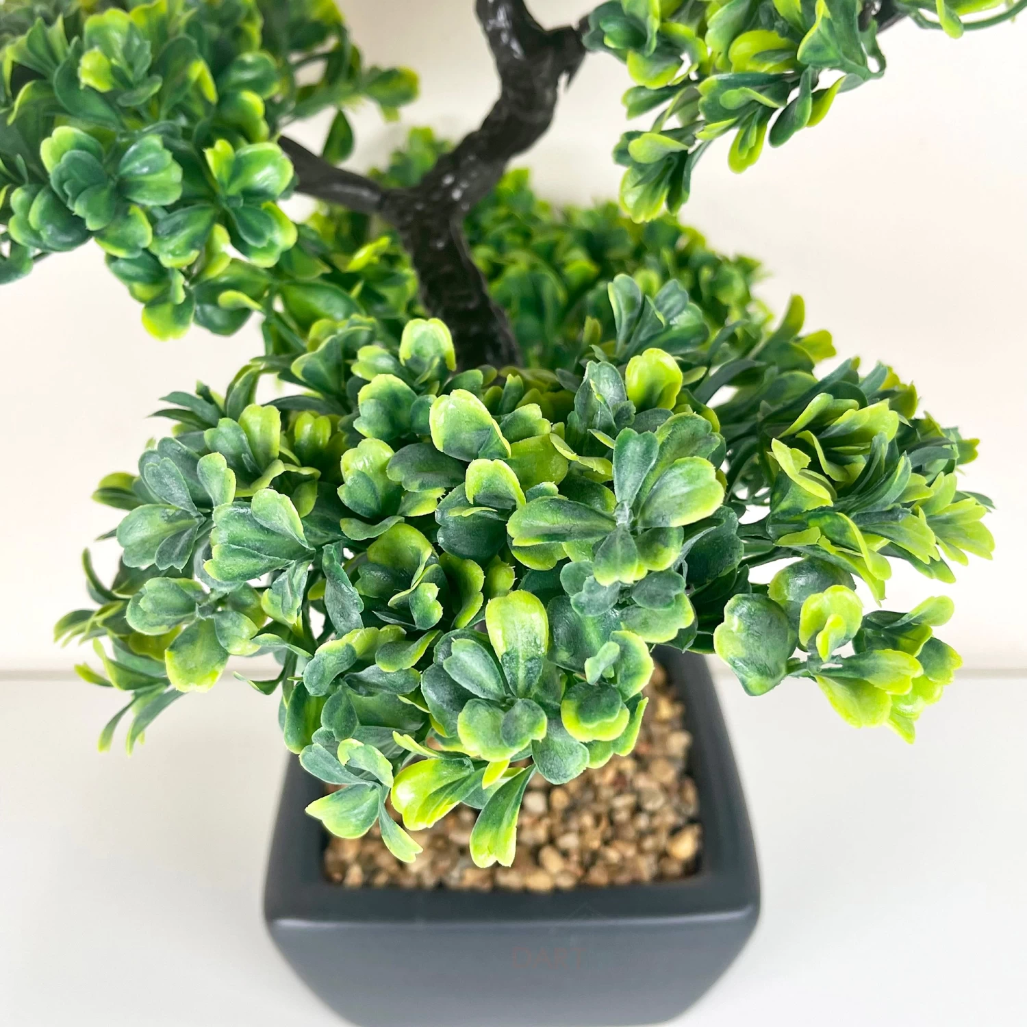 Darthome Limited Artificial Ficus Bonsai Tree Plant In Black Pot 37cm 5 Darthome Limited Artificial Ficus Bonsai Tree Plant In Black Pot 37cm - Image 3