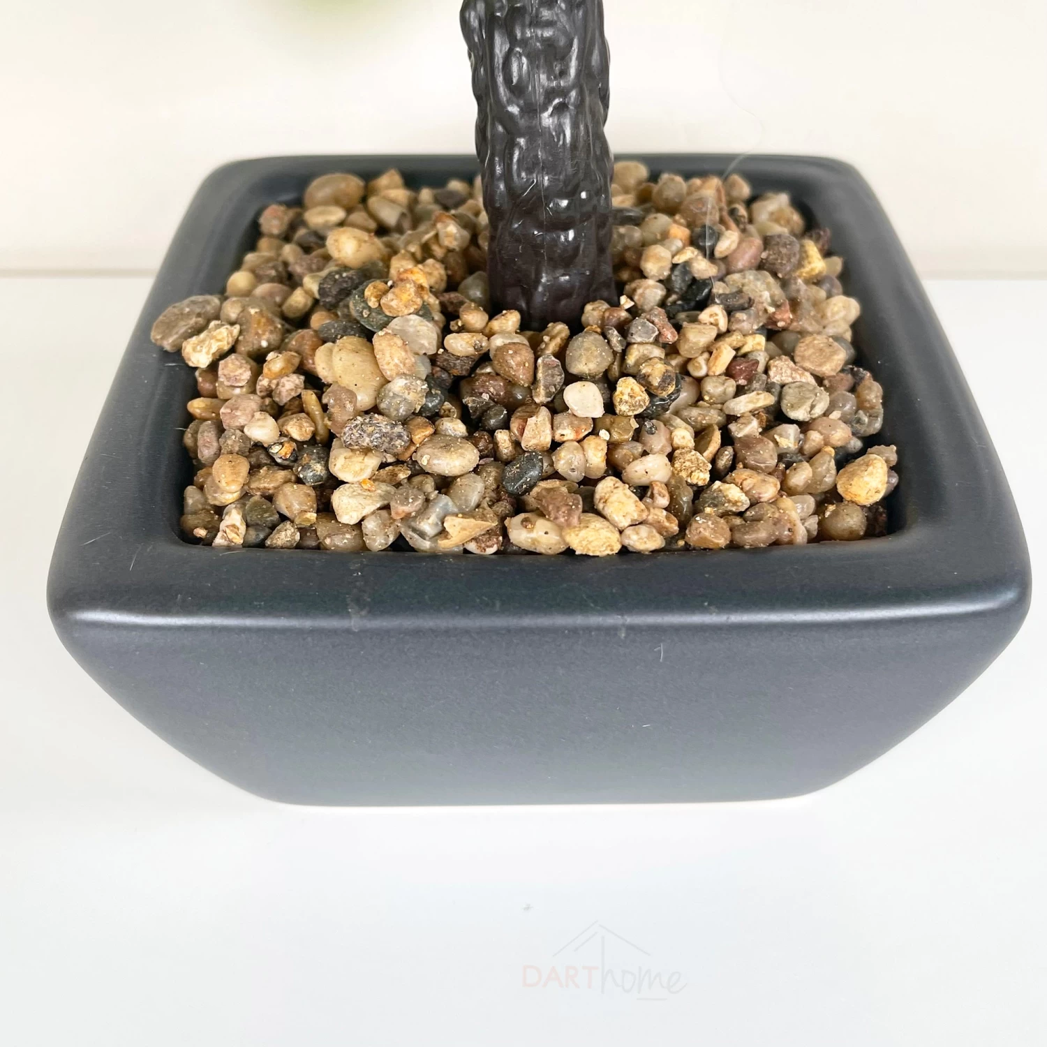 Darthome Limited Artificial Ficus Bonsai Tree Plant In Black Pot 37cm 6 Darthome Limited Artificial Ficus Bonsai Tree Plant In Black Pot 37cm - Image 4