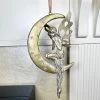 Darthome Limited Hanging Fairy On Crescent Moon Figurine -Décor Dreams Shop IMG E1178copy