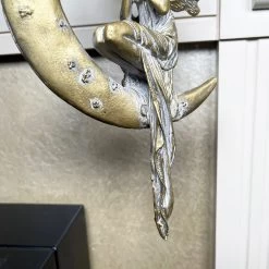 Darthome Limited Hanging Fairy On Crescent Moon Figurine -Décor Dreams Shop IMG E1183