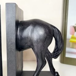 Darthome Limited Large Black Horse Bookends Set 17 Darthome Limited Large Black Horse Bookends Set -Décor Dreams Shop IMG E1196