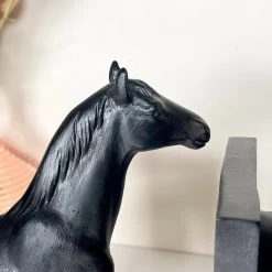 Darthome Limited Large Black Horse Bookends Set 20 Darthome Limited Large Black Horse Bookends Set -Décor Dreams Shop IMG E1199