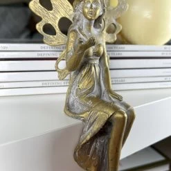 Darthome Limited Gold Shelf Sitting Fairy Ornament -Décor Dreams Shop IMG E1241