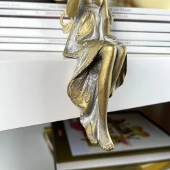 Darthome Limited Gold Shelf Sitting Fairy Ornament