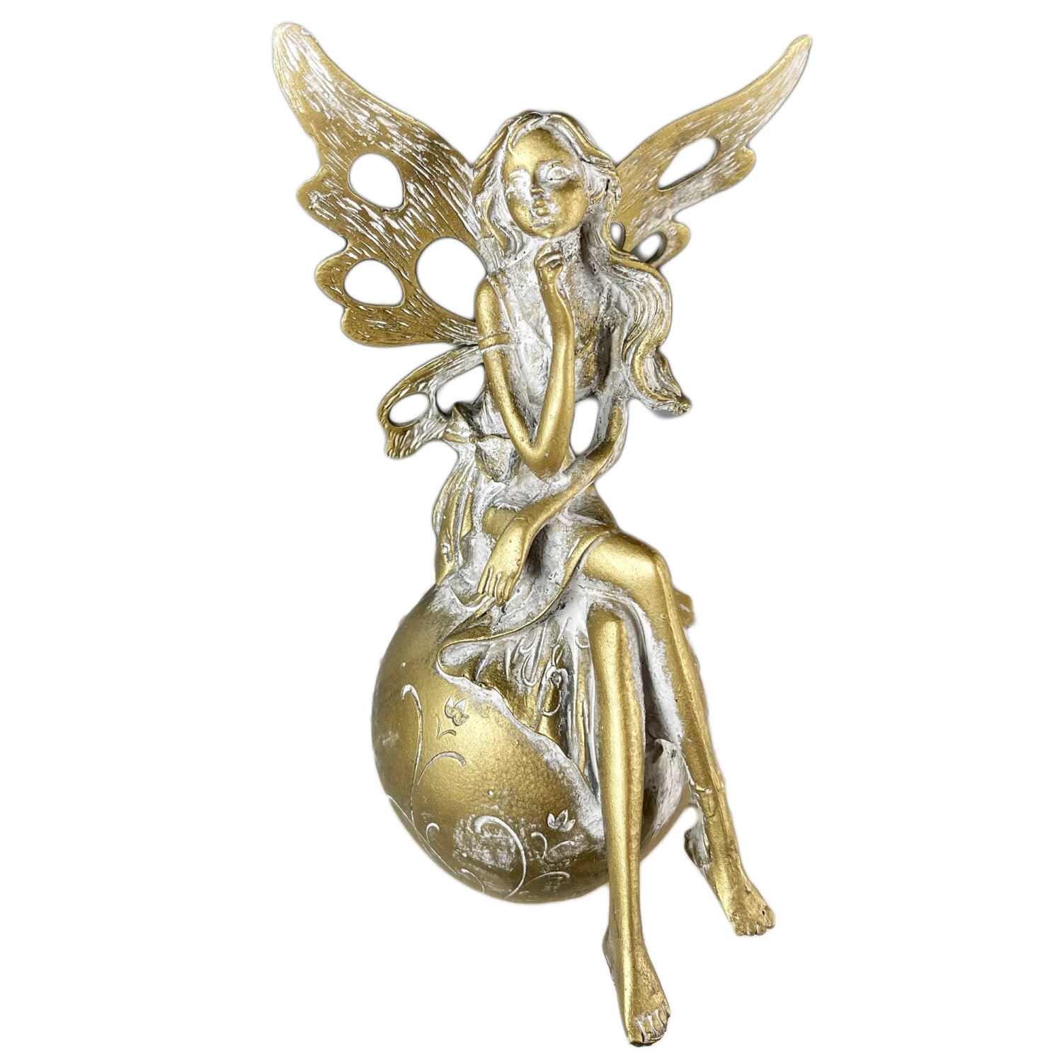 Darthome Limited Gold Fairy On Ball Ornament 9 Darthome Limited Gold Fairy On Ball Ornament - Image 7