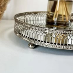 Darthome Limited Silver Mirror Candle Plate -Décor Dreams Shop IMG E1292 1d3de712 3262 41d7 a3f4 eba0388226fd