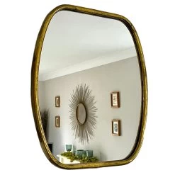 Darthome Limited Industrial Gold Barrel Wall Mirror Large -Décor Dreams Shop IMG E1310copy