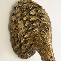 Darthome Limited Gold Ostrich Wall Decoration -Décor Dreams Shop IMG E1344