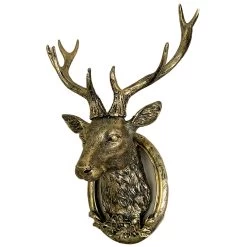 Darthome Limited Antique Gold Stag Wall Head Large -Décor Dreams Shop IMG E1355 Recoveredcopy