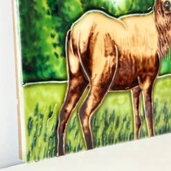 Darthome Limited Highland Stag Ceramic Tile Wall Art 8x8" -Décor Dreams Shop IMG E1394