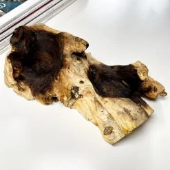 Darthome Limited Molten Glass Double Candle Holder On Teak Root Stand 19 Darthome Limited Molten Glass Double Candle Holder On Teak Root Stand -Décor Dreams Shop IMG E1433