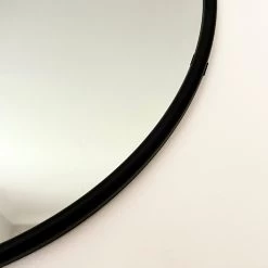 Black Round Wall Mirror 50cm X 50cm -Décor Dreams Shop IMG E1469 edited220