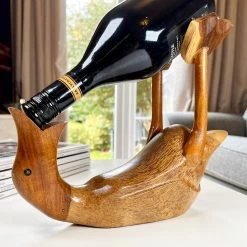 Darthome Limited Rustic Drunken Duck Wine Bottle Holder -Décor Dreams Shop IMG E1501