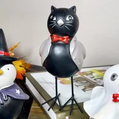 Darthome Limited Fancy Dress Halloween Bird Figurines Set Of 4 -Décor Dreams Shop IMG E1565