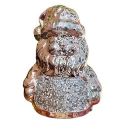 Darthome Limited Silver Sparkle Santa Claus Ornament -Décor Dreams Shop IMG E1734copy