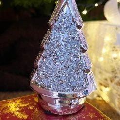 Darthome Limited Silver Sparkle Christmas Tree Ornament -Décor Dreams Shop IMG E1744