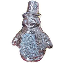 Darthome Limited Silver Sparkle Snowman Ornament -Décor Dreams Shop IMG E1749copy