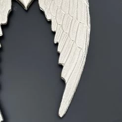 Darthome Limited Silver Angel Wings With Heart Deco -Décor Dreams Shop IMG E1788
