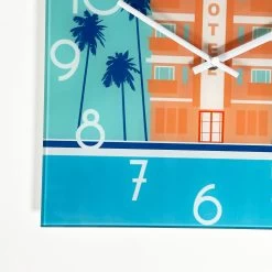 Darthome Limited South Beach Hotel Glass Wall Clock -Décor Dreams Shop IMG E1863 32d496c6 68fd 467a 9b4a c92b5a2db53c