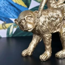 Darthome Limited Gold Monkey Figurine -Décor Dreams Shop IMG E1930