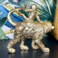 Darthome Limited Gold Monkey Figurine -Décor Dreams Shop IMG E1932