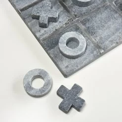 Darthome Limited Grey Marble Tic Tac Toe Game -Décor Dreams Shop IMG E1984