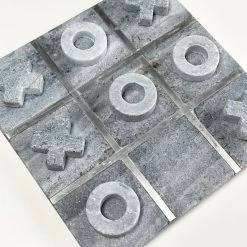 Darthome Limited Grey Marble Tic Tac Toe Game -Décor Dreams Shop IMG E1985
