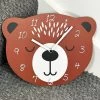 Darthome Limited Brown Bear Head Childrens Wall Clock -Décor Dreams Shop IMG E2125