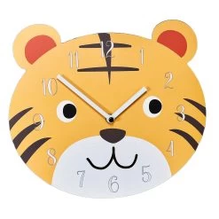 Darthome Limited Tiger Head Childrens Wall Clock -Décor Dreams Shop IMG E2152copy