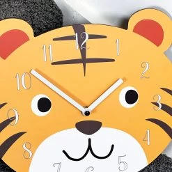 Darthome Limited Tiger Head Childrens Wall Clock -Décor Dreams Shop IMG E2158 15a50905 64b6 46e4 b856 b8116521b104