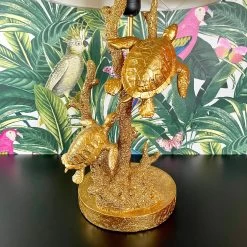 Darthome Limited Large Gold Turtle Table Lamp -Décor Dreams Shop IMG E2160 edited68