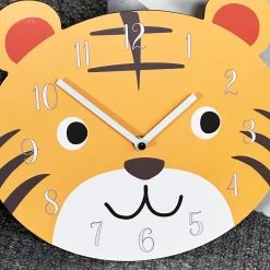 Darthome Limited Tiger Head Childrens Wall Clock -Décor Dreams Shop IMG E2161