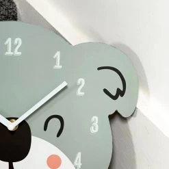 Darthome Limited Koala Bear Head Childrens Wall Clock -Décor Dreams Shop IMG E2199