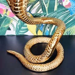 Darthome Limited Gold Coiled Snake Candlestick Holder -Décor Dreams Shop IMG E2378