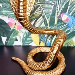 Darthome Limited Gold Coiled Snake Candlestick Holder -Décor Dreams Shop IMG E2380