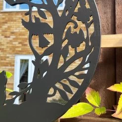 Darthome Limited Cat In The Bushes Silhouette Garden Mirror -Décor Dreams Shop IMG E2576