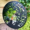 Darthome Limited Cat In The Bushes Silhouette Garden Mirror -Décor Dreams Shop IMG E2581