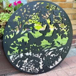 Darthome Limited Extra Large Butterfly Garden Silhouette Mirror