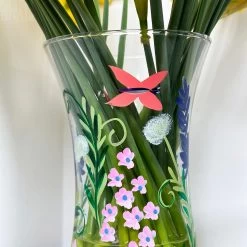 Darthome Limited Hand Painted Glass Botanical Butterflies Vase -Décor Dreams Shop IMG E2622 885e610a 4b3a 4b56 87c0 0b3b7a185844