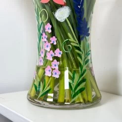 Darthome Limited Hand Painted Glass Botanical Butterflies Vase -Décor Dreams Shop IMG E2624 7e3b0a23 2a7c 461f 8bad 1d4ae8d5a933