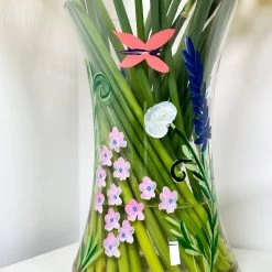Darthome Limited Hand Painted Glass Botanical Butterflies Vase -Décor Dreams Shop IMG E2626 475f5f04 a012 4827 a637 b554eaf06f1d