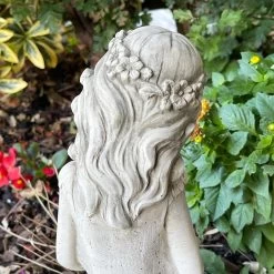 Darthome Limited Stone Flower Girl Garden Sculpture -Décor Dreams Shop IMG E2727