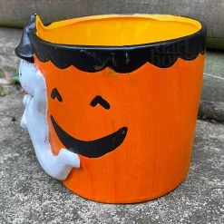 Darthome Limited Halloween Pumpkin Ghost Plant Pot A -Décor Dreams Shop IMG E2786