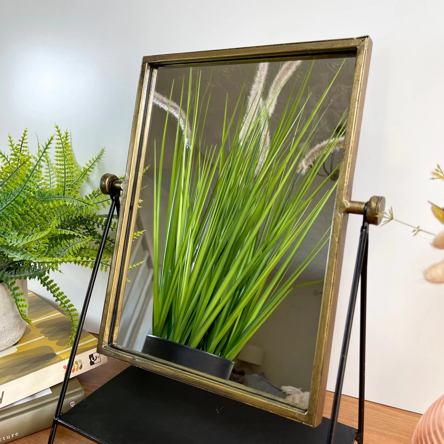 Darthome Limited Standing Gold Rectangular Cheval Mirror 4 Darthome Limited Standing Gold Rectangular Cheval Mirror - Image 2