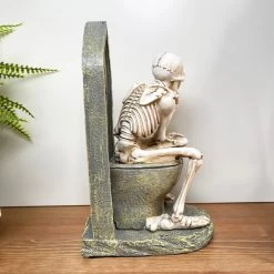 Darthome Limited Halloween Skeleton On The Toilet Ornament -Décor Dreams Shop IMG E2962